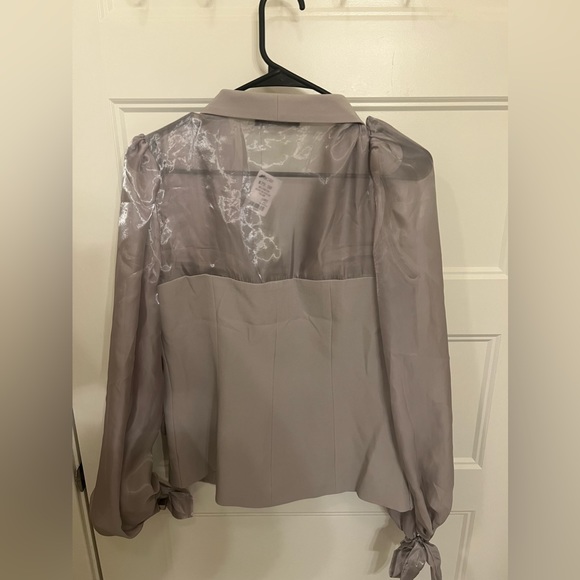 Gray Blazer Jacket - Picture 2 of 3